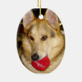 Naughty Dog Ornament (Achterkant)