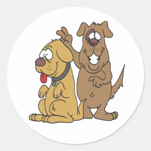 Naughty Dog Sticker (Voorkant)