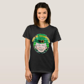 Naughty Dr. Fauci Leprechaun St. T-shirt (Voorkant volledig)