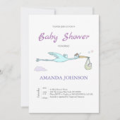 Naughty Dragon Uitnodiging (Voorkant)