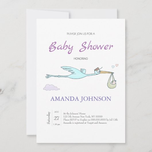 Naughty Dragon Uitnodiging (Voorkant)