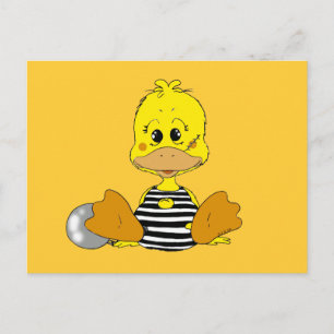 Naughty duck briefkaart