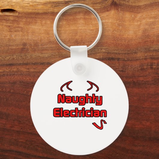 Naughty Electricia Sleutelhanger (Voorkant)