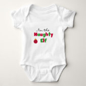Naughty Elf T-shirts en cadeautjes (Voorkant)