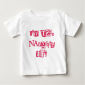 Naughty Elf T-shirts en cadeautjes (Voorkant)