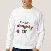 Naughty Elf T-shirts en cadeautjes (Voorkant)