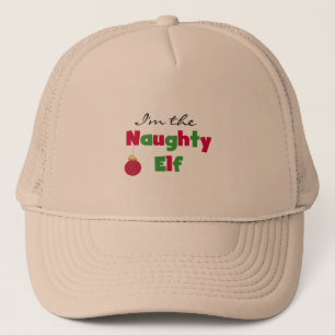 Naughty Elf T-shirts en cadeautjes Trucker Pet