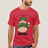 Naughty Elves Beer T-Shirt (Voorkant)