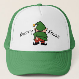 Naughty Elves Itch Trucker Hat Pet