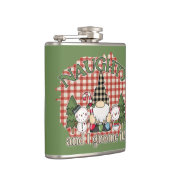 Naughty en ik krijgen het kerstfeest heupfles (Rechts)