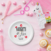Naughty en Nice Holiday Papieren Bordje (Feest)