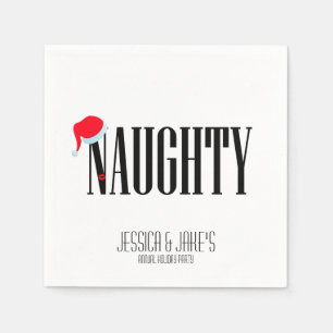 Naughty en Nice Holiday Servet