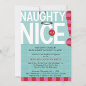 Naughty en Nice Kaart (Voorkant)