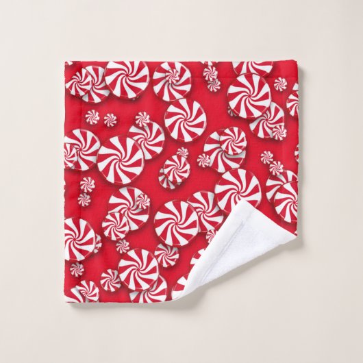 Naughty en Nice Kerstmis Bad Handdoek (Wasdoekje)