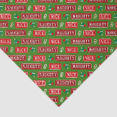 Naughty en Nice Kerstmis Tissuepapier (Detail)