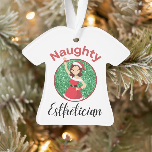 Naughty Esthetician Ornament (Boom)