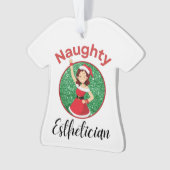 Naughty Esthetician Ornament (voorkant)