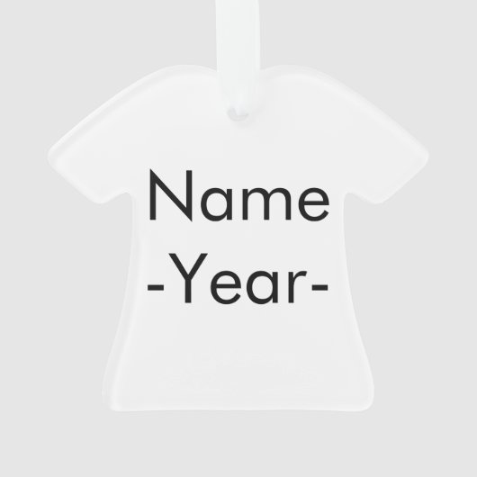 Naughty Esthetician Ornament (achterkant)