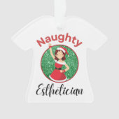 Naughty Esthetician Ornament (voorkant)
