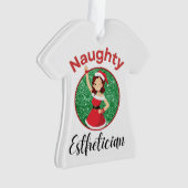 Naughty Esthetician Ornament (voorkant)
