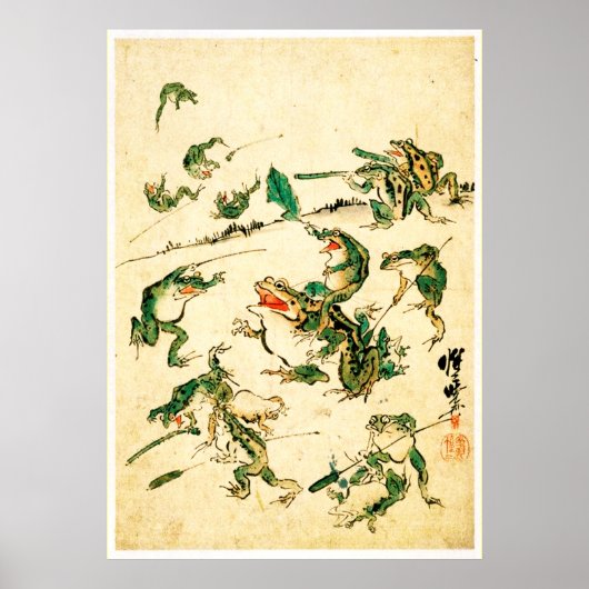 Naughty Frogs Poster (Voorkant)