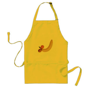 Naughty Fruity Banana Standaard Schort