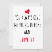 Naughty Funny Happy Jubileum Kaart voor haar (Voorkant)