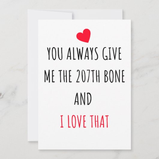 Naughty Funny Happy Jubileum Kaart voor haar (Voorkant)