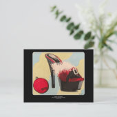 Naughty Girl 2020 Schilderen op een Briefkaart (Staand voorkant)