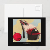 Naughty Girl 2020 Schilderen op een Briefkaart (Voorkant / Achterkant)