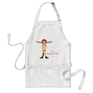 Naughty Girl Apron Standaard Schort