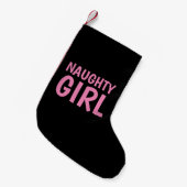 NAUGHTY GIRL CHRISTMAS STOCKINGS KLEINE KERSTSOK (Voorkant (Hangend))