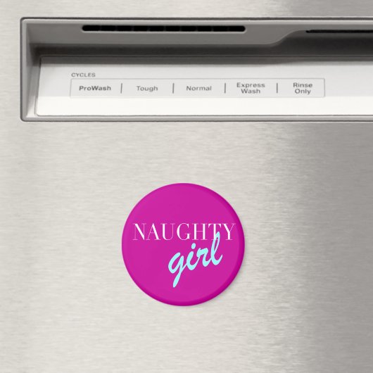 Naughty Girl Magneet (Insitu (Vaatwasser))