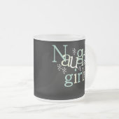 Naughty Girl Matglas Koffiemok (Voorkant rechts)