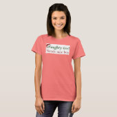 Naughty Girl t-shirt (Voorkant volledig)