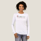 Naughty Girl tee Tri-Blend Shirt (Voorkant)