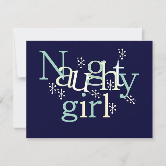 Naughty Girl Tshirts en Gifts (Voorkant)
