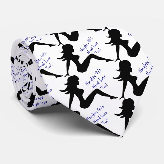 Naughty Girls hebben ook liefde nodig! Stropdas (Opgerold)