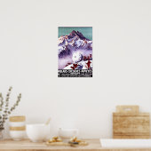 Naughty Gnomes Making Giant Snowball Poster (Keuken)
