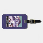 Naughty Gnomes Making Giant Snowball Poster Bagagelabel (Voorkant horizontaal)