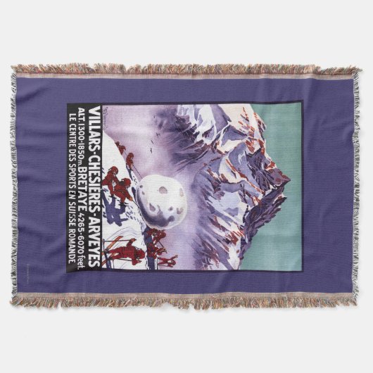 Naughty Gnomes Making Giant Snowball Poster Deken (Voorkant)