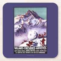Naughty Gnomes Making Giant Snowball Poster