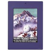 Naughty Gnomes Making Giant Snowball Poster Klembord (Achterkant)