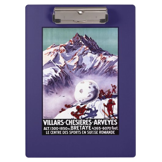 Naughty Gnomes Making Giant Snowball Poster Klembord (Voorkant)