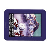 Naughty Gnomes Making Giant Snowball Poster Magneet (Horizontaal)