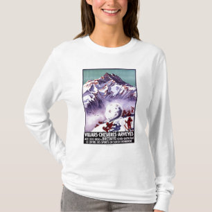 Naughty Gnomes Making Giant Snowball Poster T-shirt