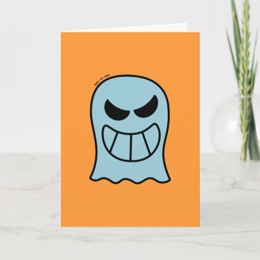 Naughty Halloween Ghost Kaart (Voorkant)