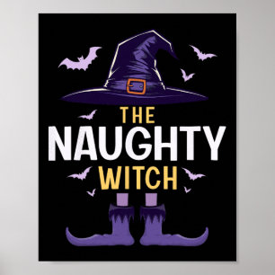Naughty Halloween Witch Group bijpassende kostuum Poster