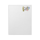 Naughty heeft je gepakt notitieblok (Linkerzijde)