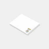 Naughty heeft je gepakt post-it® notes (Schuin)